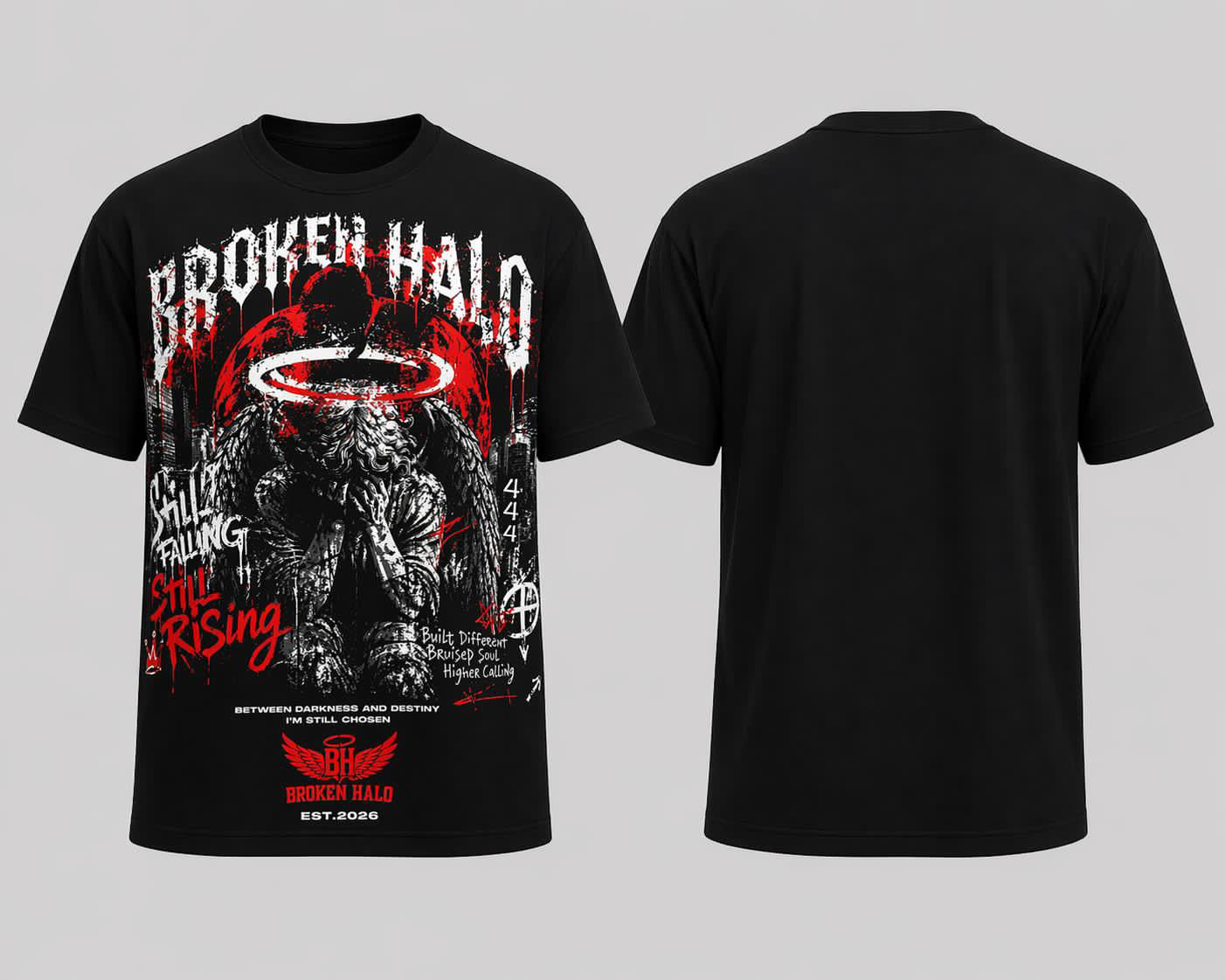 Broken Halo oversized Tee