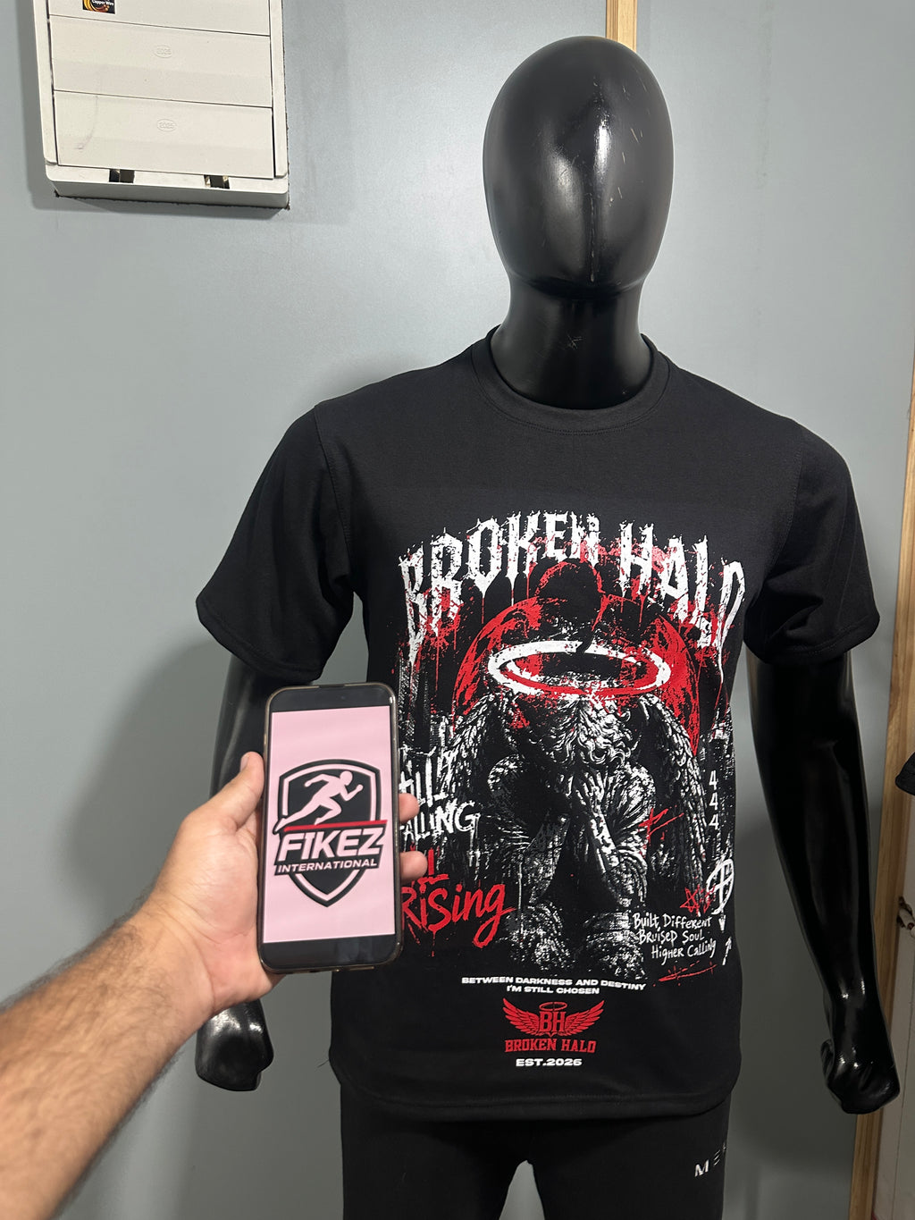 Broken Halo oversized Tee