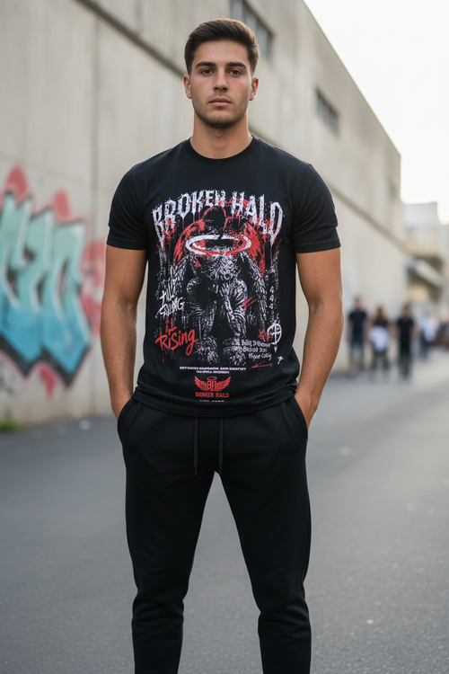 Broken Halo oversized Tee